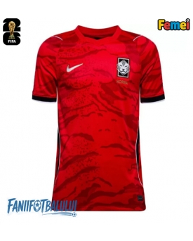 Republica Coreea Echipament de Fotbal Replică Mondial 2026 Femei Acasa